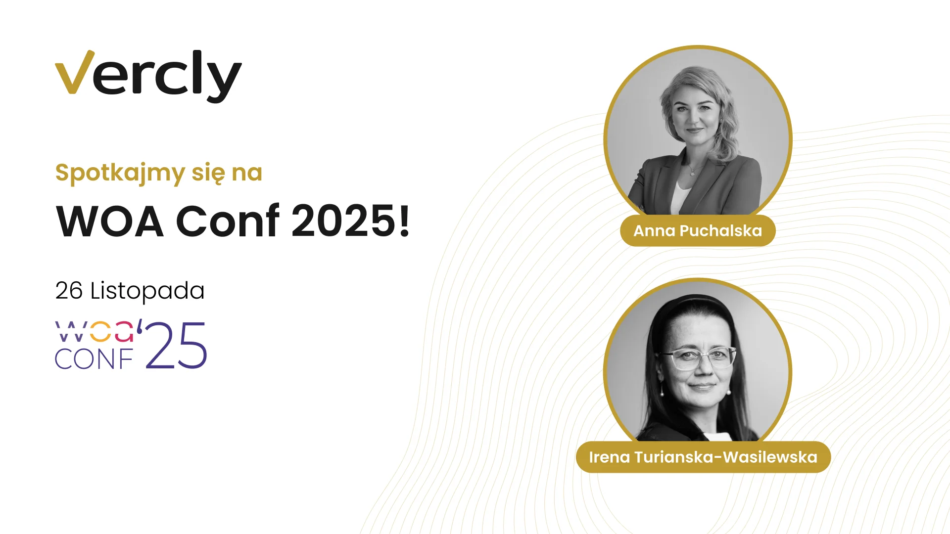 Vercly na WOA Conf 2025 - Anna Puchalska i Irena Turianska-Wasilewska