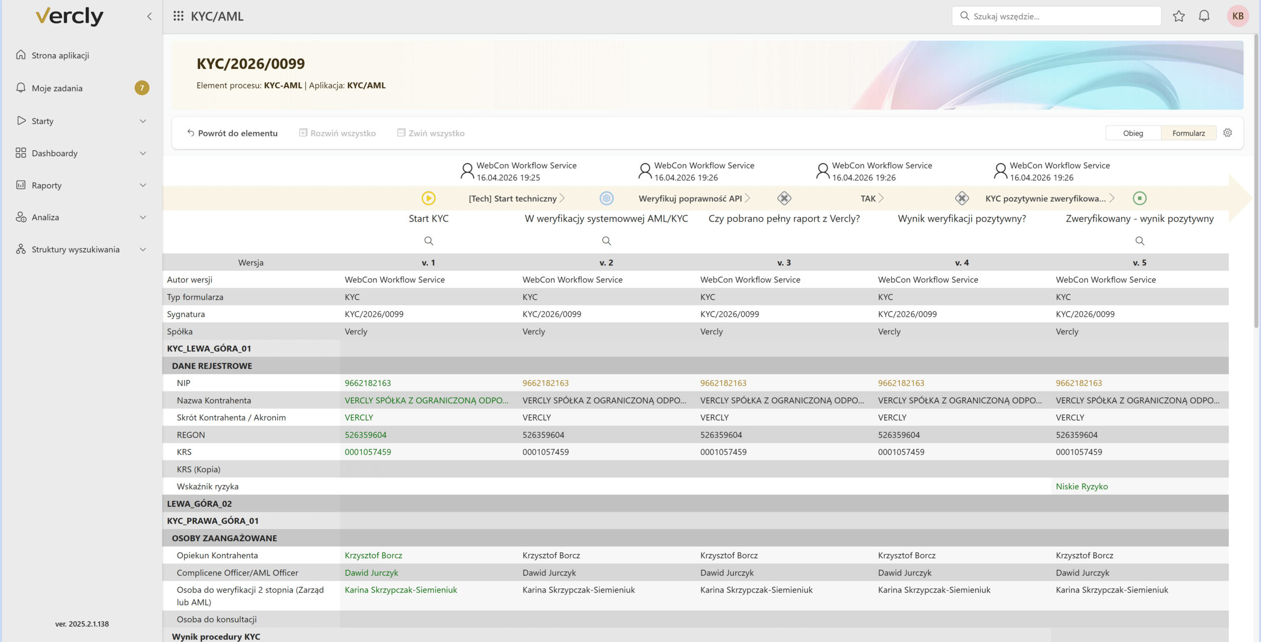 KYC Dashboard